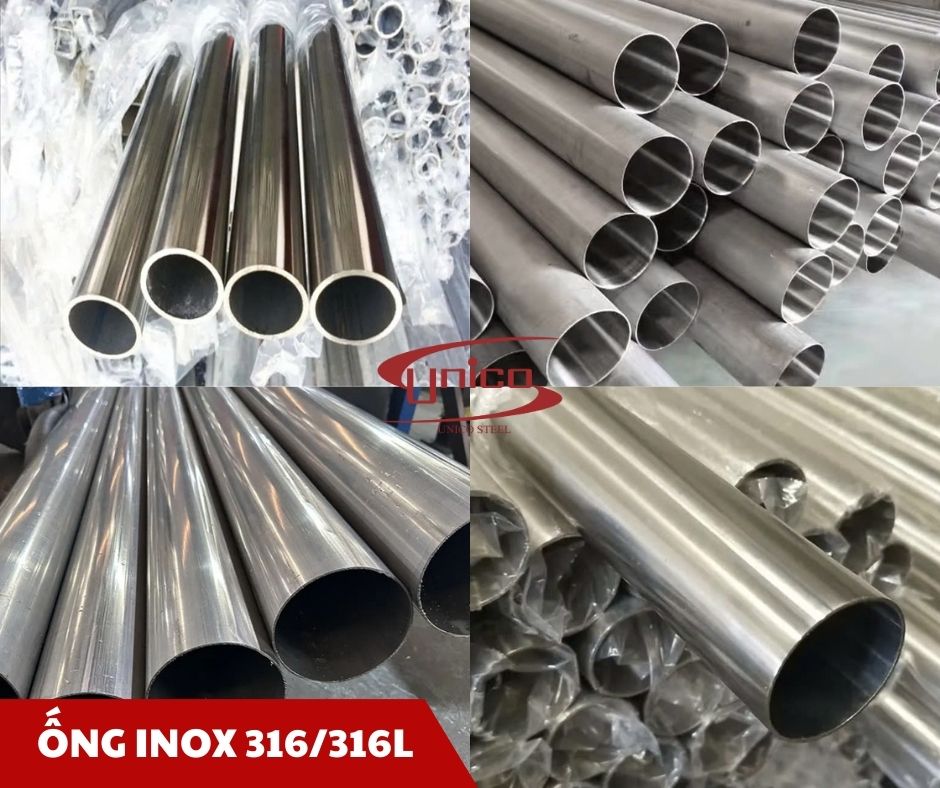 Ống inox 316/ 316L - Unico Steel